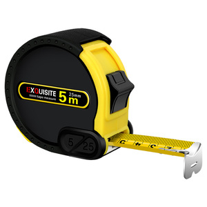 Exquisite Tape Measure 5m 25mm Steel Metric Imperial <b>Measuring</b> <b>Tool</b> - Product Image 1