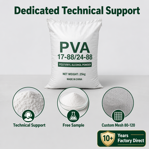 Adhesivo Químico Soluble en Agua al por Mayor, Polialcohol Vinílico (PVA) C2H4O de Alto Rendimiento y Precio con Descuento para Masilla - Product Image 5
