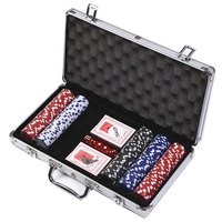 Benutzer definierte leere Aluminium Casino Aktentasche für Poker Chips Spielkarten Würfel für Geschäfts reisen & Unterhaltung