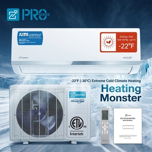 Bomba de <span class=keywords><strong>Calor</strong></span> con Refrigerante R454B de 9000-36000 Btu, Serie US, Aire Acondicionado de Bajo GWP para Climas Fríos, Sistema Mini Split para Uso en Hoteles - Product Image 1
