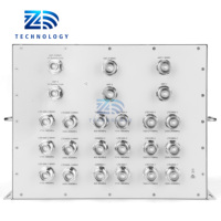 Communication 800-2700MHz Gsm Cdma 18 en 6 sorties 2g 3g 4g combinateur avec connecteur femelle 7/16 Din