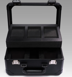 Display Case Trading Card Case with Display Window Graded Card Storage <b>Box</b> for PSA with TSA Lock - Product Image 1