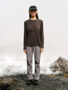 Pantalon pour homme à fermeture éclair centrale, séchage rapide, résistant à l'usure, respirant, coupe droite ajustée, pour sports de plein air - Product Image 4