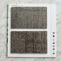 Meilleur prix pour les dalles de moquette en nylon ou PP 100% de 50x50cm, 60x60cm, 25x100cm avec support en PVC pour usage commercial et bureautique
