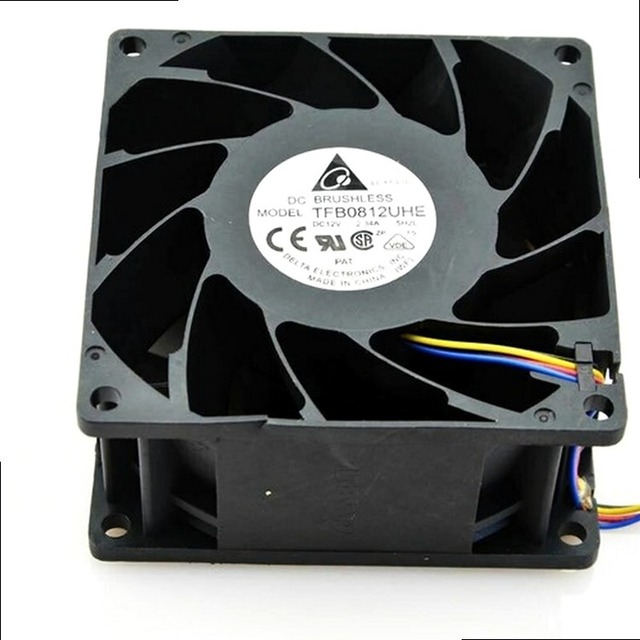 TFB0812UHE 80mm DC Axial Cooling Fan for Server Equipment