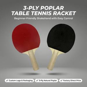 Raquette <span class=keywords><strong>de</strong></span> <span class=keywords><strong>tennis</strong></span> <span class=keywords><strong>de</strong></span> <span class=keywords><strong>table</strong></span> professionnelle à haute élasticité pour les smashs rapides, sac <span class=keywords><strong>de</strong></span> <span class=keywords><strong>tennis</strong></span> <span class=keywords><strong>de</strong></span> <span class=keywords><strong>table</strong></span> spacieux pour deux raquettes avec rembourrage en <span class=keywords><strong>mousse</strong></span> - Product Image 2