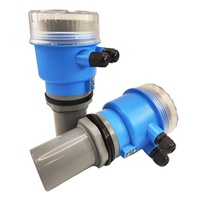 Capteur de niveau d'eau ultrasonique ATECH SENSOR avec détection de température, compatible IoT, en acier inoxydable 316, portée jusqu'à 15 m