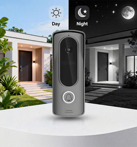 <span class=keywords><strong>Sonnette</strong></span> vidéo avec connexion par câble 2 fils, écran tactile 7 pouces, interphone IP, <span class=keywords><strong>sonnette</strong></span> de porte d'appartement - Product Image 3