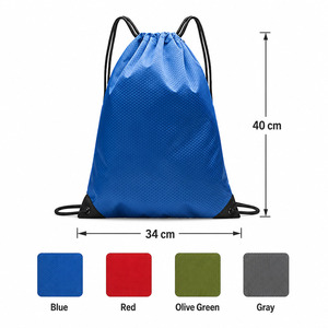 Mochila con Cordón Personalizada al por Mayor, Bolsa Deportiva de Poliéster para Gimnasio, Bolsa Impermeable con Cordón para Actividades al Aire Libre - Product Image 2