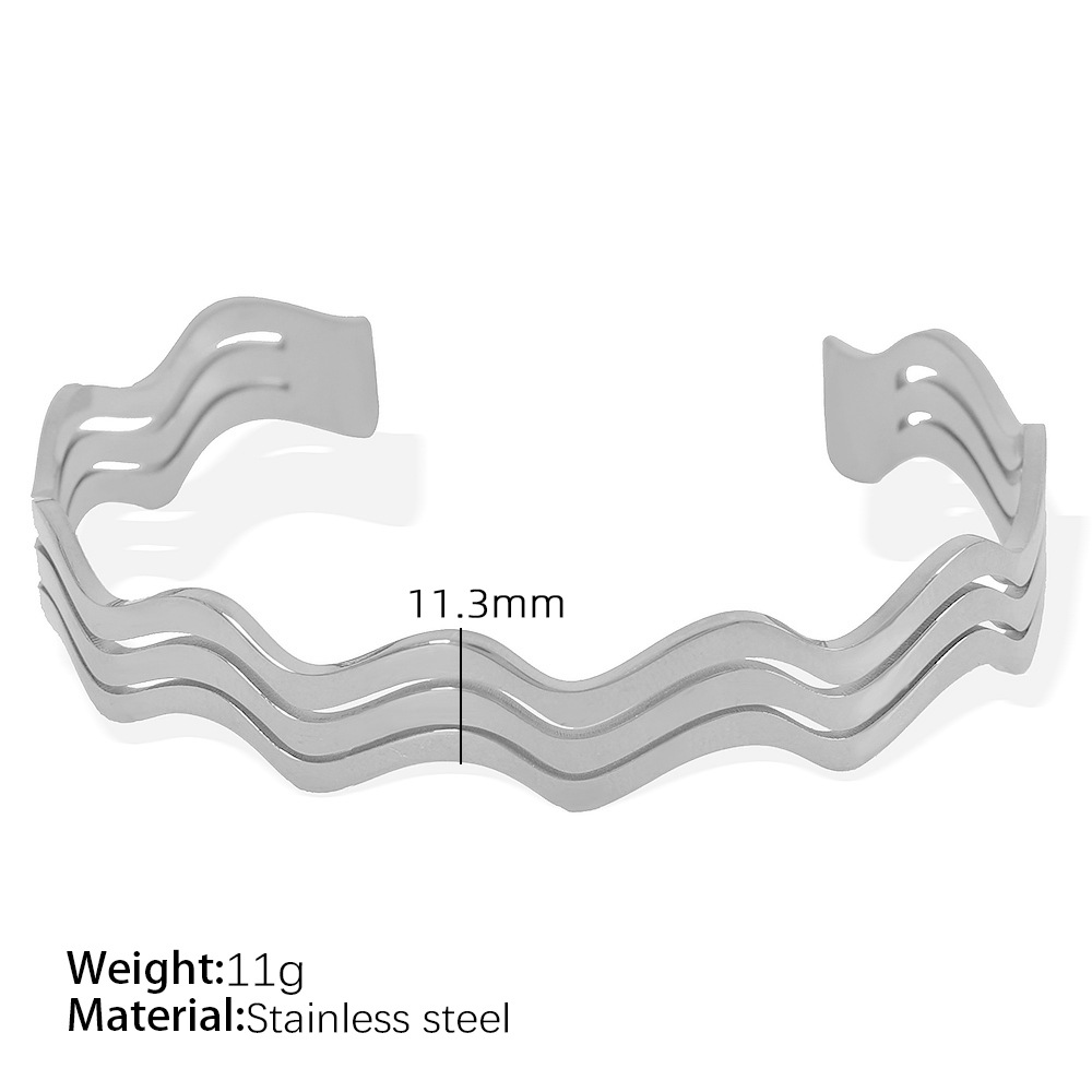 Pulsera de plata ajustable SZ94