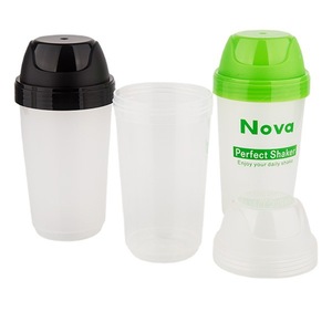 Botella Mezcladora de Proteínas Mini de Plástico Multicolor de 250 ml, Libre de BPA, para Deportes y Fitness - Product Image 6