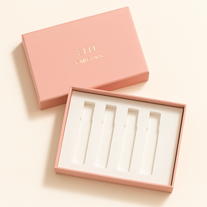 Hochwertiges 4x10ml Parfüm-Spray-Set mit Probe in Deckel- und Bodenschachtel, Recycelbare Geschenkbox - Product Image 2