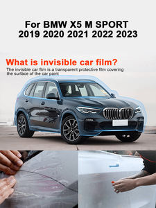 غشاء واقي مقطوع مسبقًا لسيارة بي ام دبليو X5 متر رياضية من من من من من البولي يورثين الحراري الشفاف لطلاء سيارة كاملة مخصص غشاء مضاد للخدش - Product Image 2
