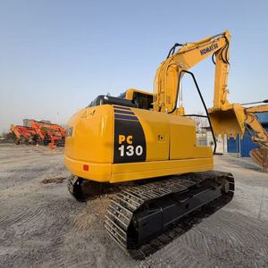 Excavatrice sur chenilles hydraulique Komatsu PC130-8 d'occasion, modèle 2023, 13T, prix d'usine, composants du moteur principal, pompe, godet - Product Image 1