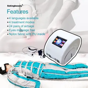 pressotherapy boots blanket presoterapia pantalon pressotherapie pressotherapy apparatus 24 cameras