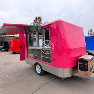 Certification CE <span class=keywords><strong>Sushi</strong></span> Beer Bar Kiosque d'alimentation de rue Remorque d'<span class=keywords><strong>atelier</strong></span> mobile Remorque de camion de restauration entièrement équipée avec cuisine complète - Product Image 4