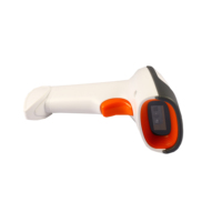 Lectores de código de barras con cable USB Escáner de código de barras 2D Escáner de mano Lector de largo alcance para almacén Biblioteca Supermercado en stock