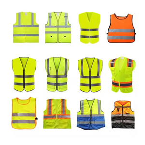 เสื้อกั๊กนิรภัยสะท้อนแสงราคาประหยัด หลายสี สกรีนโลโก้ได้ สำหรับงานก่อสร้าง อุตสาหกรรม ความปลอดภัยในการทำงาน มีกระเป๋า - Product Image 4