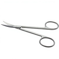 Ciseaux chirurgicaux à lame arrondie 10 cm en acier inoxydable, ciseaux chirurgicaux pour les yeux