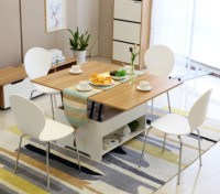 Offre spéciale meubles de maison modernes rangement élévateur Table à thé café Table d'appoint meubles de salon 3 ans gain de place pliable