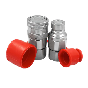 Sambungan Pipa Hidrolik Baja Karbon YISONG BSP, Fitting Selang Tekanan Tinggi dengan Kopling Cepat, Kedap Udara Baik - Product Image 1