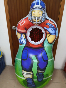 Juego de Béisbol Inflable para Niños con Pelotas Suaves para Práctica de Lanzamiento en Interiores y Exteriores y Juego en el Patio Trasero - Product Image 5