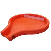 Piscine gonflable flottante 0.90mm, jeu d'eau hermétique en PVC