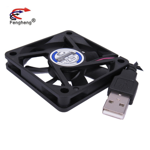 Mini ventilateur de refroidissement d'<span class=keywords><strong>eau</strong></span>, ventilateur d'échappement, <span class=keywords><strong>pour</strong></span> alimentation électrique semi-conducteur, 60mm, Interface USB, 5V, 12V, 24V DC - Product Image 2