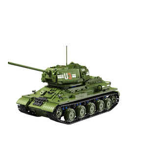 Tegal T4014 Remote Control Electric Tank <b>Model</b> <b>Building</b> Blocks 800+ Pieces Compatible Lego for Kids Age 8-13 50m Range - Product Image 1
