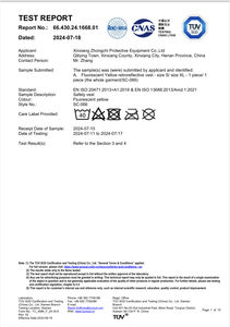 Shengchi เสื้อกั๊กนิรภัยสะท้อนแสง ANSI Class 2 EN ISO 20471คลาส2โลโก้ที่กำหนดเองได้ชัดเจนสำหรับเสื้อผ้าไซต์ก่อสร้าง - Product Image 5