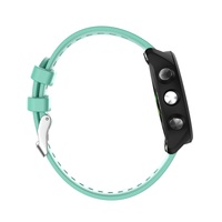 Bracelet de remplacement pour Garmin Forerunner245 245M 645 Vivoactive3, bracelet de montre en silicone sport à rayures horizontales