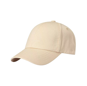 Casquette de baseball unisexe à 6 panneaux, couleur unie, en coton, ajustée, style décontracté, pour adulte, utilisable en toutes saisons, respirante, logo personnalisé - Product Image 1