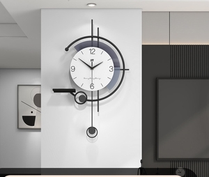 Современная Роскошная 3D акриловая наклейка на настенные часы Креативный современный дизайн для гостиной DIY игольчатый дисплей - Product Image 3