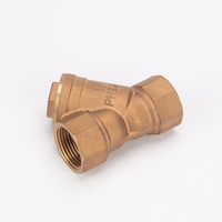 Válvula de Retención de Bronce, Tipo Vertical, de Cobre, para Agua, Tamaño de Puerto de 1/2 Pulgada, Personalizable OEM, Uso Industrial en Fábrica, Hecho en China