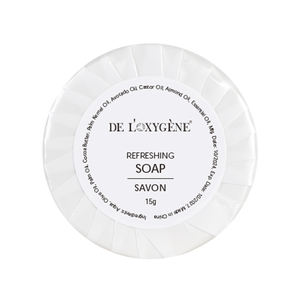 Jabón de Belleza Redondo Desechable de Lujo para Hotel, Jabón Corporal Perfumado de 15g-30g con Logotipo Personalizado para Uso en Hoteles, Viajes y Spa - Product Image 3