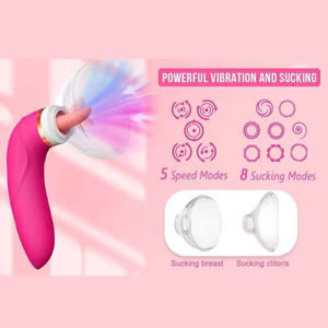 Hochwertiger Schallvibrator mit Saugfunktion für Frauen, Neues Design <span class=keywords><strong>2025</strong></span>, mit Drahtloser Fernbedienung, Entspannungsmassagegerät für Gesicht und Körper - Product Image 5