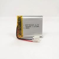 Batteries lithium-ion rechargeables personnalisées en usine, 950 mAh, 1000 mAh, 753237, 753240, décharge stable, bonne qualité pour les terminaux de point de vente