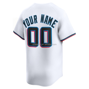 Camiseta de Béisbol Americana Bordada al por Mayor para Hombre, Miami Marlin # 22 Sandy Alcantara 28 Kyle Stowers 39 Eury <span class=keywords><strong>Perez</strong></span> Ropa de Softbol - Product Image 4