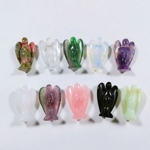 混合天使DIY水晶热销水晶天使翅膀雕像纪念摆件园艺户外装饰 - Product Image 6
