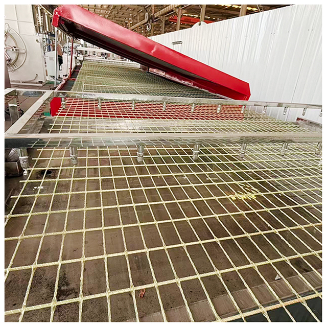 Fiberglass Mesh Making Machine PLC Control Automatic GRP Production Line Factory Direct Supply Energy Saving CE Certified