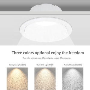 Nhà Máy lõm gắn hình tròn nhôm đèn cơ thể thương mại <span class=keywords><strong>LED</strong></span> chống chói Downlight nhà ở phù hợp - Product Image 5