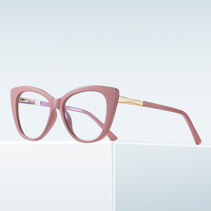 TR90 Anti Blue Light Women Reading <strong>Glasses</strong> 2024 Oversized Cat Eye <strong>Glasses</strong> Frames Female <strong>Fashion</strong> - Product Image 1