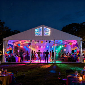 12X12 12X20 12X30m Tente de fête de mariage Tentes d'activités de concert en plein air <span class=keywords><strong>Location</strong></span> de stockage commercial à usages multiples - Product Image 6