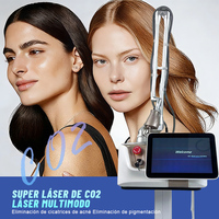 Machine à laser fractionné au CO2 portable 360 °   Pour l'élimination des cicatrices et le resserrement vaginal avec lunettes de sécurité – Entrepôt local US/MX/UE