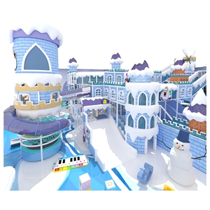 Jeu d'équipement intérieur pour enfants sur le thème du monde de la glace et de la neige en vente - Product Image 4