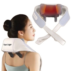 Wireless Portable Strap Neck Massager Shiatsu Kneading Neck & Shoulder Massager Rechargeable Neck & Shoulder Massager - Product Image 1