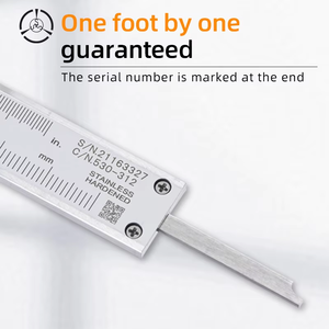Thước cặp Mitutoyo Vernier 530-119/0-300mm/0.02mm Thước cặp Vernier bằng thép không gỉ Đo bước sâu bên trong bên ngoài Hệ mét - Product Image 5