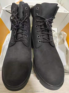 Stivali da <span class=keywords><strong>Uomo</strong></span> Alti Scarpe in Pelle da <span class=keywords><strong>Uomo</strong></span> Moda Invernale Sneakers Calde con Fodera in Peluche <span class=keywords><strong>Stivaletti</strong></span> Stringati Antiscivolo per <span class=keywords><strong>Uomo</strong></span> - Product Image 4