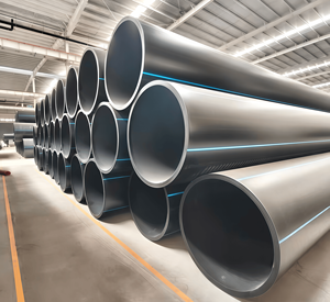 Tuyau d'alimentation en eau HDPE PE100 OD 1400mm PN10 PN16 pour l'approvisionnement en eau potable souterrain municipal - Product Image 3