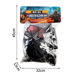 Ept 17Pcs Giả Vờ Chơi Mô Phỏng Nhựa Kid Boy Cảnh Sát Đặt Mũ Bảo Hiểm Đồng Phục Đồ Chơi - Product Image 6